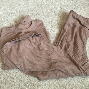 Matching pants and shirt